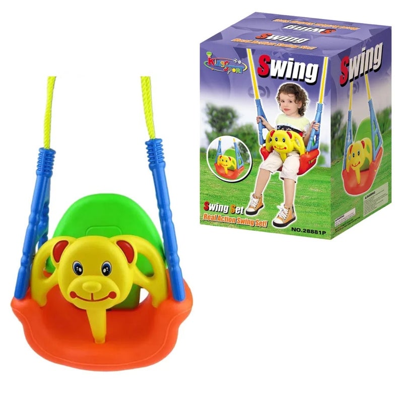 King Sport - Elephant Design Swing Set - 28881P